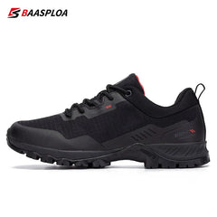 Baasploa Men’s Waterproof Hiking Shoes – Anti-Skid Outdoor Travel Sneakers
