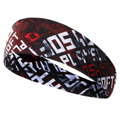 Gothic Skull Sports Headband – Sweat-Wicking Hair Band for Workout & Fitness