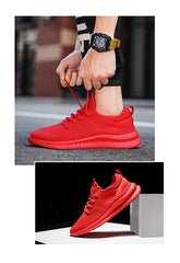 Men’s Lightweight Breathable Sneakers – Casual Walking & Gym Shoes