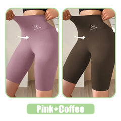 Women’s High-Waist Sports & Yoga Shorts (M–XL)