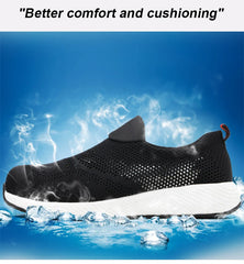 Lightweight Steel Toe Work Sneakers – Breathable Safety Shoes for Men & Women