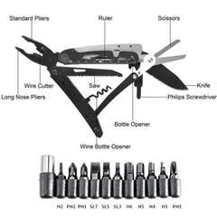 Stainless Steel Folding Multi-Tool – Pliers, Screwdriver & Pocket Knife