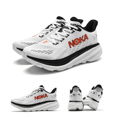 Men’s Carbon Plate Running Shoes – Lightweight Air Cushion Athletic Sneakers