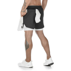 Men’s MMA Boxing Compression Set – Quick-Dry T-Shirt & Shorts 2PCS