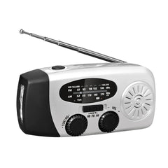 Multifunctional Emergency Radio – Hand Crank, Solar, Power Bank, NOAA/FM/AM