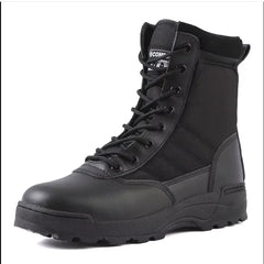 Men’s Tactical Combat Boots – Outdoor, Hiking & Work Safety Footwear