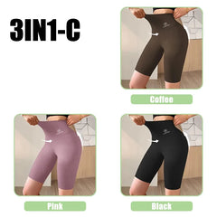 Women’s High-Waist Sports & Yoga Shorts (M–XL)