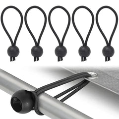 Elastic Bungee Ball Cords – Heavy Duty Tarp Tie Downs for Outdoor Use