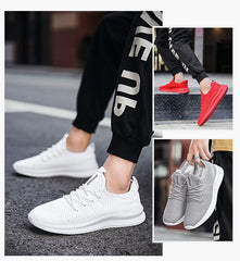 Men’s Lightweight Breathable Sneakers – Casual Walking & Gym Shoes