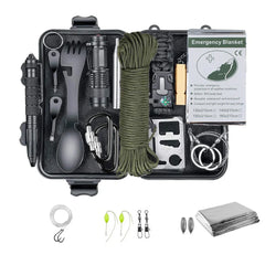 Professional Emergency Survival Kit – Tahttps://admin.shopify.com/store/wildedgeathletics/productsctical Outdoor & First Aid Gear