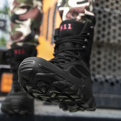 Men’s Tactical Field Boots – Lightweight, Non-Slip Outdoor Footwear