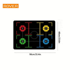 Basketball Dribbling Training Mat – Non-Slip, Soundproof, Thickened for Indoor Use