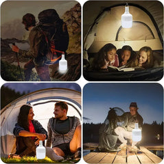 60W USB Rechargeable LED Camping Lantern – Emergency Light for Outdoor Use