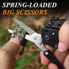 Stainless Steel Folding Multi-Tool – Pliers, Screwdriver & Pocket Knife