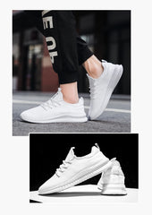 Men’s Lightweight Breathable Sneakers – Casual Walking & Gym Shoes