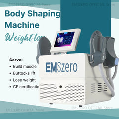 EMSzero Body Sculpting Machine – 15 Tesla RF Muscle Stimulator, 6500W Power