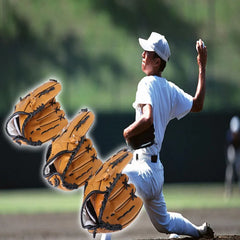 Outdoor Baseball & Softball Glove – Training Mitt for Kids & Adults (Left Hand)