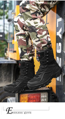 Men’s Tactical Field Boots – Lightweight, Non-Slip Outdoor Footwear