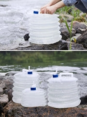 Portable Foldable Water Carrier – 5/10/15L Collapsible Container for Camping & Emergencies