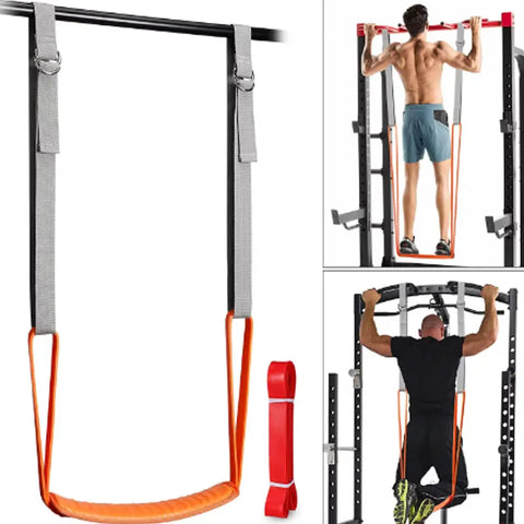 Adjustable Pull-Up Assist Band – Power Resistance for Home Fitness
