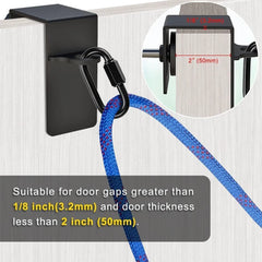 Suspension Trainer Anchors Versatile Door Sturdy Bands Anchors Body Weight Straps Door Anchors for Home Physical Exercise