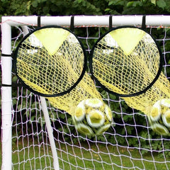 Foldable Football Target Net – 17x28in Soccer Training Goal Attachment