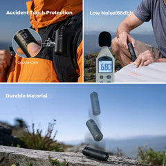 FLEXTAILGEAR ZERO PUMP – Portable Electric Air Pump for Camping Gear