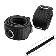 Adjustable Thigh & Ankle Straps for Cable Machines – Padded D-Ring Leg Cuffs for Strength Training