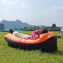 Fast Inflatable Air Sofa Bed – Portable Lazy Beach Lounger (240×70cm)