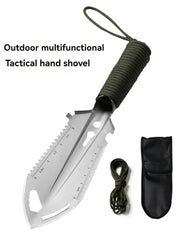 Compact Tactical Camping Shovel – Multi-Functional Stainless Steel Survival Tool