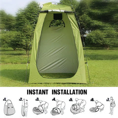 Westtune Portable Privacy Shower Tent – Waterproof Changing Room Shelter for Camping, Hiking, Beach, Toilet & Outdoor Shower