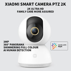 Xiaomi 360° Mi Smart Camera – 2K PTZ 1296P AI Home Security Cam