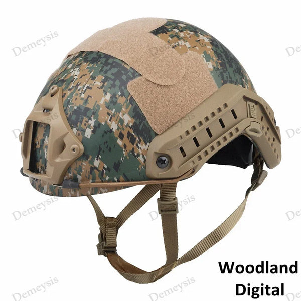 FAST MH Tactical Airsoft Helmet – Camouflage ABS Outdoor Sport Gear