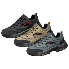 Shoes For Men 2024 New Men Sneakers Mountaineering Camping Hiking Shoes Thick Sole Comfortable Running Shoes Athletic Footwear
