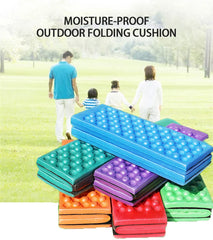 6-Fold Honeycomb Massage Mat – Foldable XPE Camping & Picnic Cushion