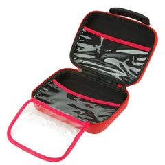 Waterproof PU First Aid Bag – Empty Medical Organizer for Travel, Camping & Emergency Use