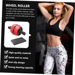 Rebound Ab Roller with Knee Mat – Core & Strength Training Equipment