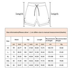 Men’s 2-in-1 Camo Gym & Running Shorts