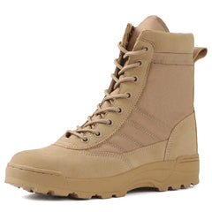 Men’s Tactical Combat Boots – Outdoor, Hiking & Work Safety Footwear