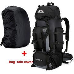 90L Waterproof Hiking Backpack – Large Capacity Trekking & Camping Rucksack for Men