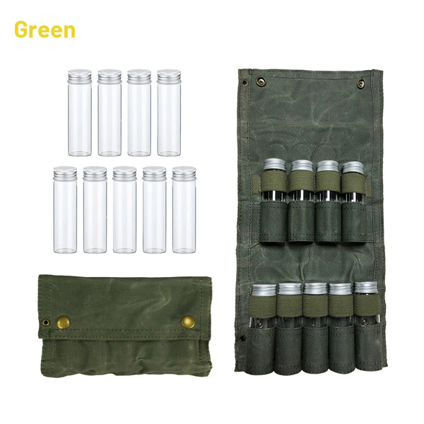Vacuum-Sealed Camping Spice Kit – Portable Outdoor Seasoning Containers