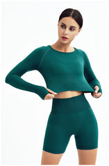 WAREBALL Seamless Women’s Yoga Set – 2/3/4 Piece Gym Outfit