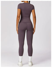 NCLAGEN Women’s Athletic T-Shirt – Breathable Stretch Gym & Yoga Tee