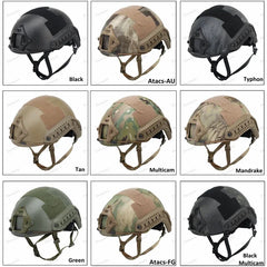 FAST MH Tactical Airsoft Helmet – Camouflage ABS Outdoor Sport Gear