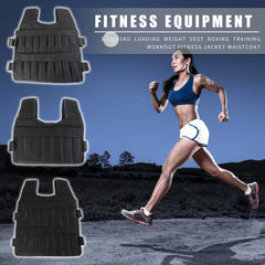 Adjustable Weight Training Vest – 3/15/35kg Capacity (Empty Bag Design)