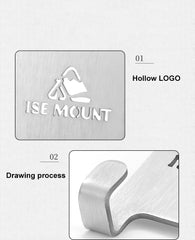 Gas Canister Hook – Stainless Steel Stove Tank Hanger for Camping Tables