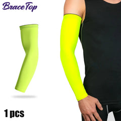 Sport Arm Compression Sleeve – UV Protection for Basketball, Cycling, Running, & More