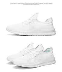 Men’s Lightweight Breathable Sneakers – Casual Walking & Gym Shoes