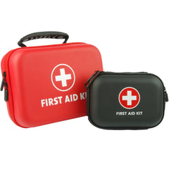 Waterproof PU First Aid Bag – Empty Medical Organizer for Travel, Camping & Emergency Use
