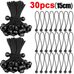 Elastic Bungee Ball Cords – Heavy Duty Tarp Tie Downs for Outdoor Use